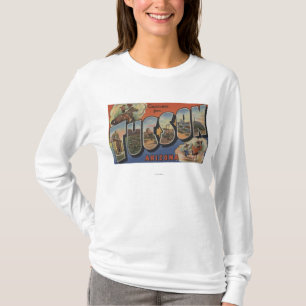 Tucson, Arizona - Large Letter Scenes 2 T-Shirt