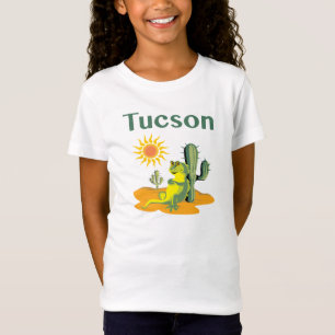 Tucson Arizona Lizard under Saguaro T-Shirt