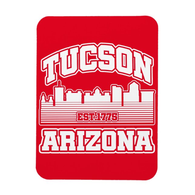 Tucson,Arizona Magnet (Vertical)