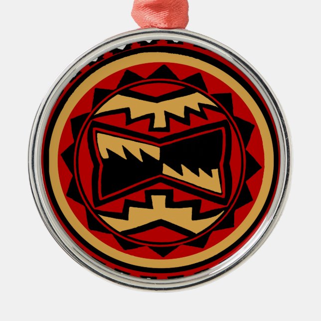 Tucson Arizona Metal Tree Decoration (Front)
