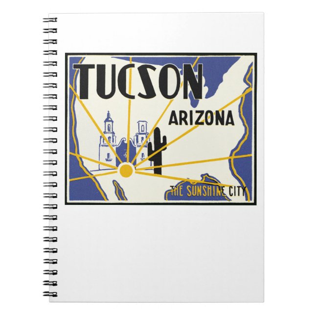 Tucson Arizona Notebook (Front)