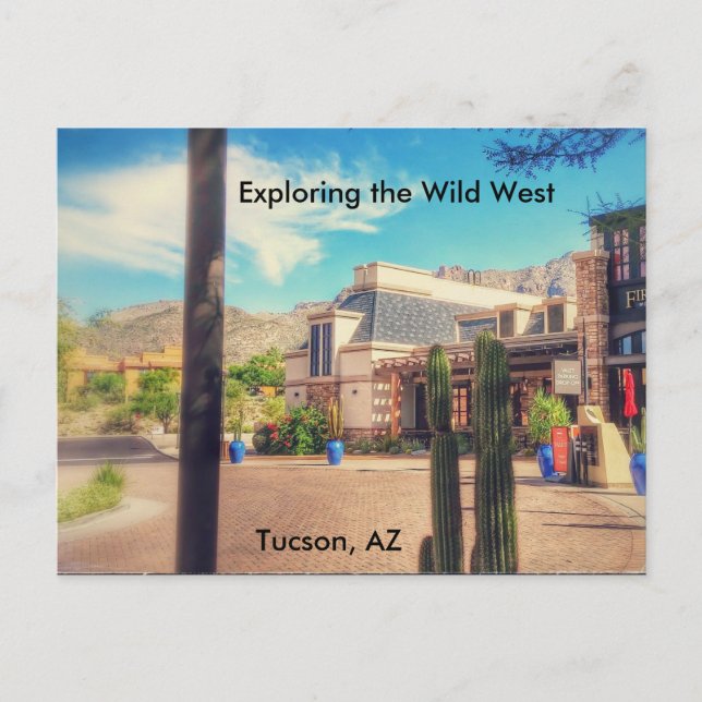 Tucson, Arizona Postcard (Front)