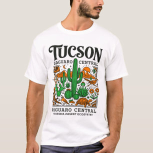 Tucson Arizona Saguaro Central Desert Nature T-Shirt