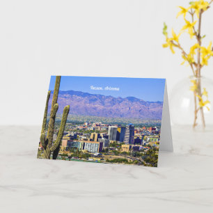Tucson, Arizona scenic view Card