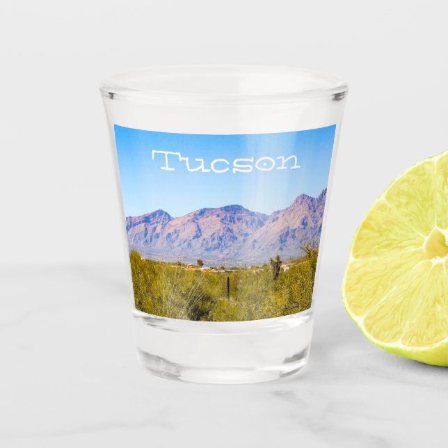 Tucson Arizona Shot Glass (Front)