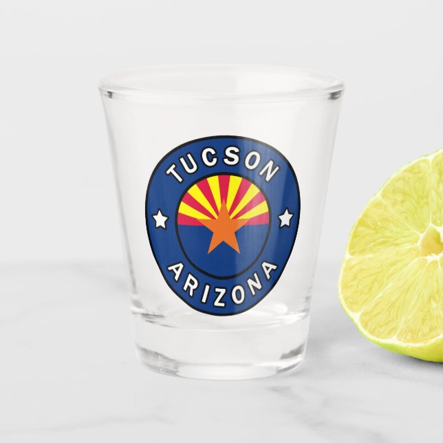 Tucson Arizona Shot Glass (Front)