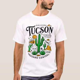 Tucson Arizona Sonoran Desert Saguaro Wildlife T-Shirt