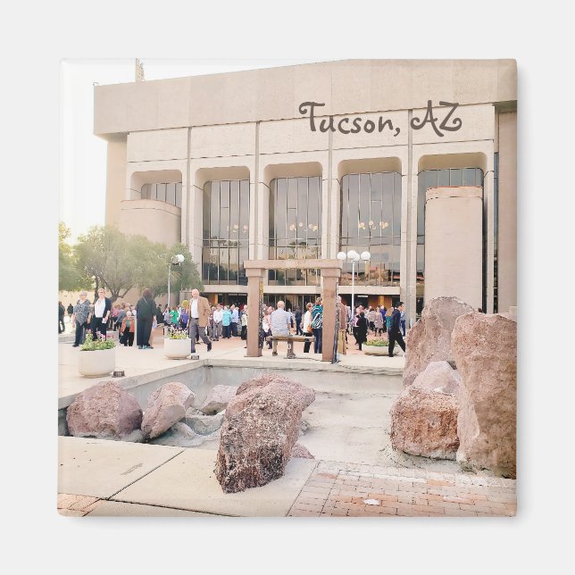 Tucson Arizona Souvenir Fridge Magnet (Front)