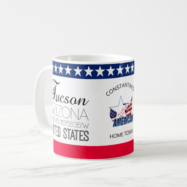 Tucson, Arizona, United States elegant Coffee Mug (Front Left)