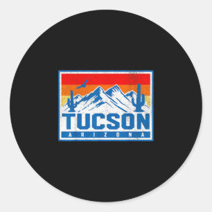 Tucson classic round sticker