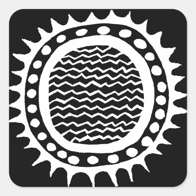 Tucson Del Sol Spirit Square Sticker (Front)