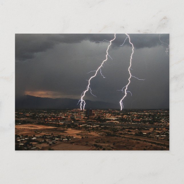 Tucson Lightning Postcard (Front)