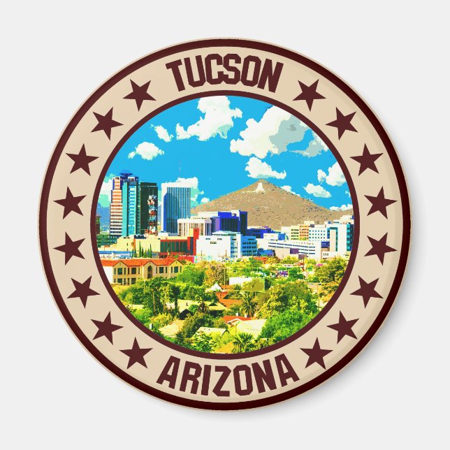 Tucson                                             magnet (Front)