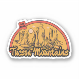 Tucson Mountains, Arizona Sticker