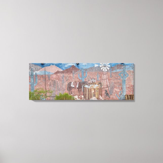 Tucson Mural Canvas Print (Front)