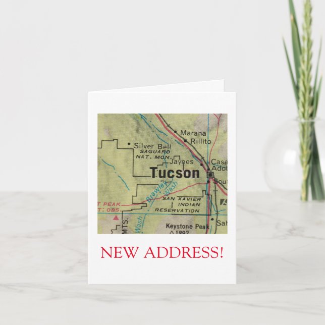 Tucson New Address announcement (Front)