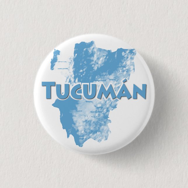 Tucuman 3 Cm Round Badge (Front)