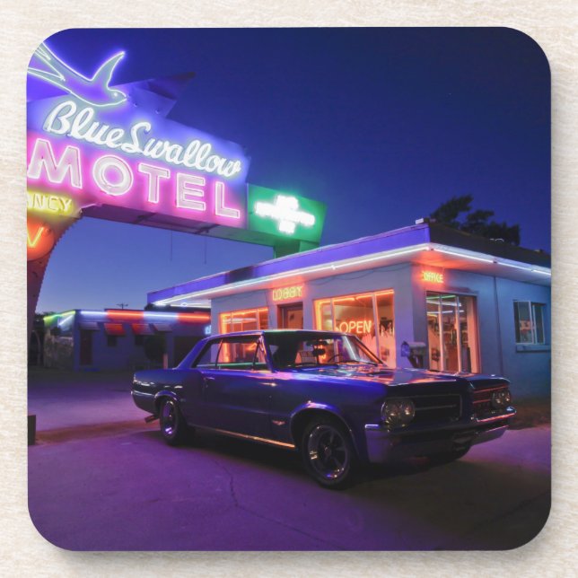 Tucumcari, New Mexico, United States. Route 66 2 Coaster (Front)