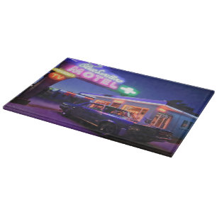 Tucumcari, New Mexico, United States. Route 66 2 Cutting Board