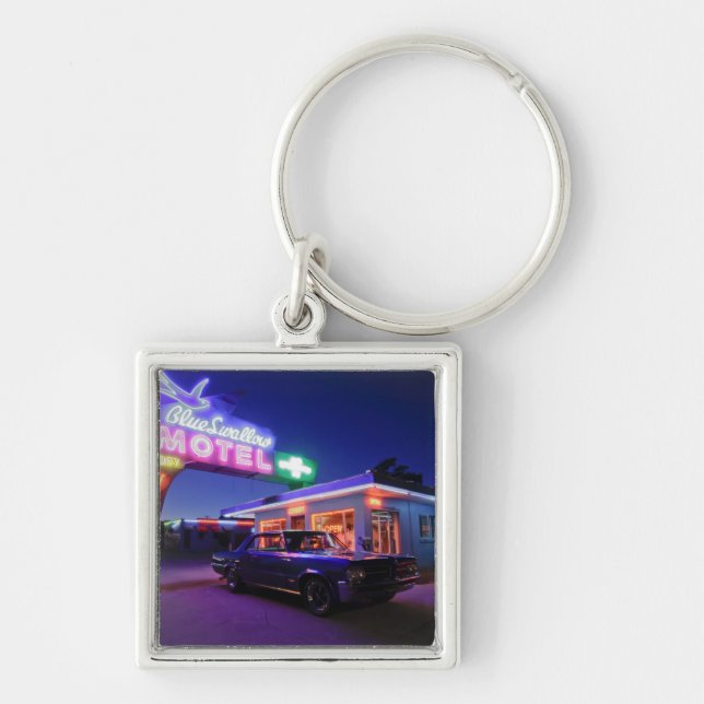 Tucumcari, New Mexico, United States. Route 66 2 Key Ring (Front)