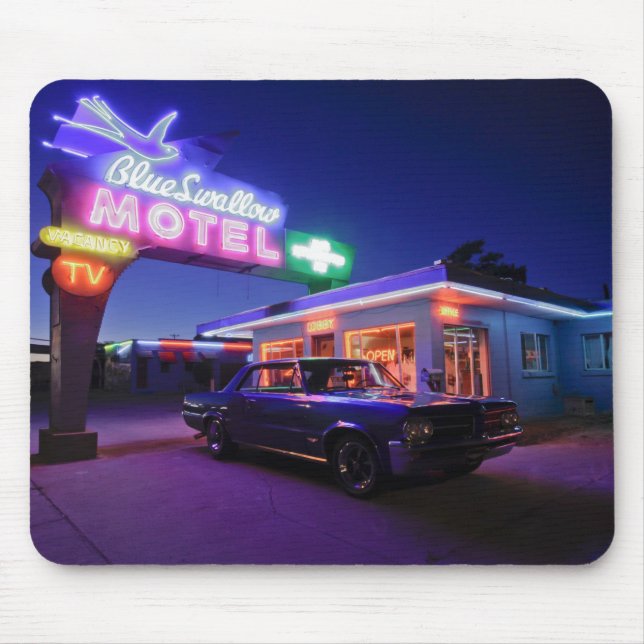 Tucumcari, New Mexico, United States. Route 66 2 Mouse Mat (Front)