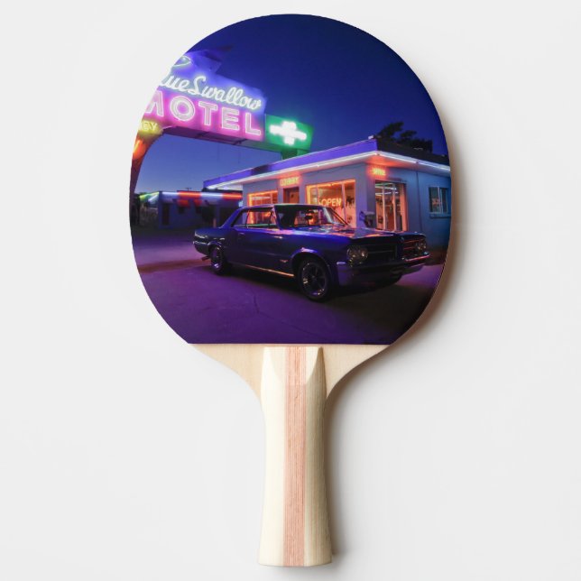 Tucumcari, New Mexico, United States. Route 66 2 Ping Pong Paddle (Front)