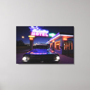 Tucumcari, New Mexico, United States. Route 66 Canvas Print