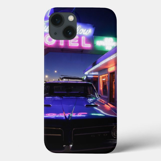 Tucumcari, New Mexico, United States. Route 66 Case-Mate iPhone Case (Back)