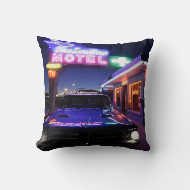 Tucumcari, New Mexico, United States. Route 66 Cushion (Front)