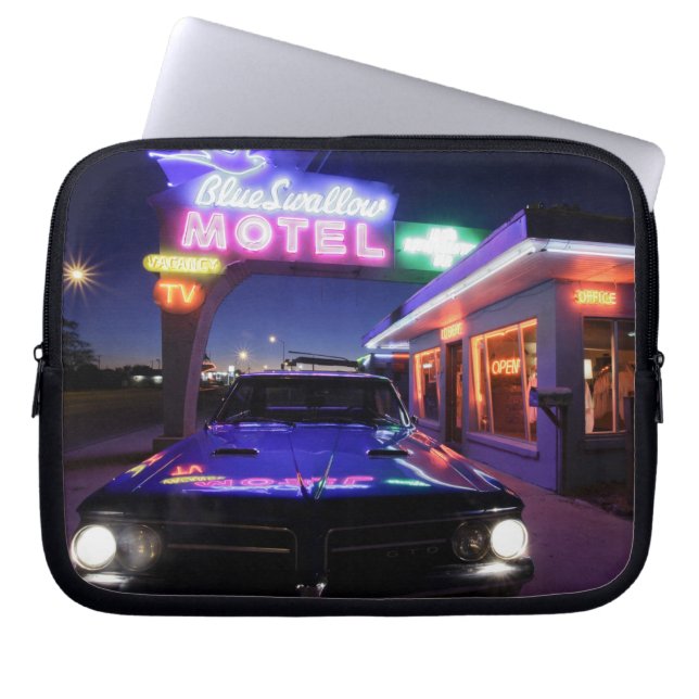 Tucumcari, New Mexico, United States. Route 66 Laptop Sleeve (Front)