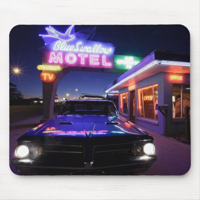 Tucumcari, New Mexico, United States. Route 66 Mouse Mat (Front)