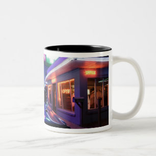 Tucumcari, New Mexico, United States. Route 66 Two-Tone Coffee Mug