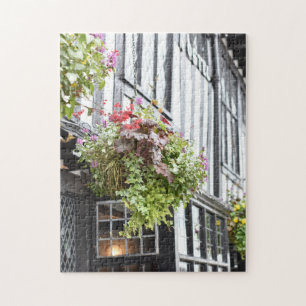 Tudor Architecture Stratford-Upon-Avon England Jigsaw Puzzle