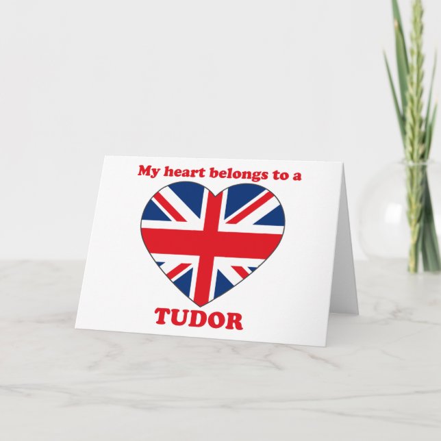 Tudor Holiday Card (Front)