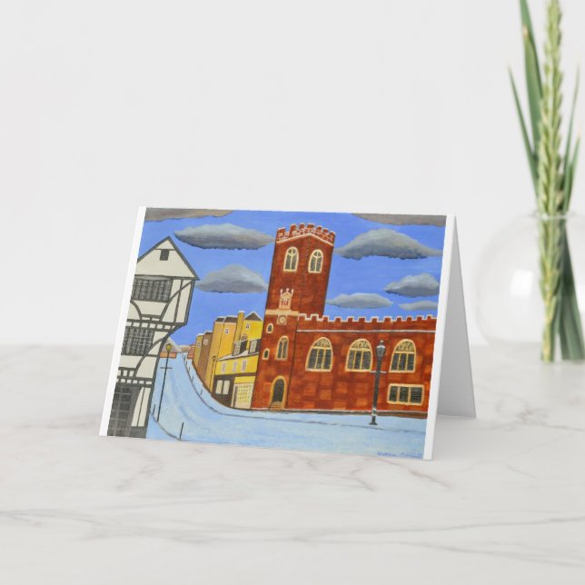 Tudor House in Exeter Holiday Card (Front)