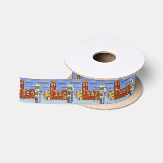 Tudor House in Exeter Satin Ribbon (Spool)