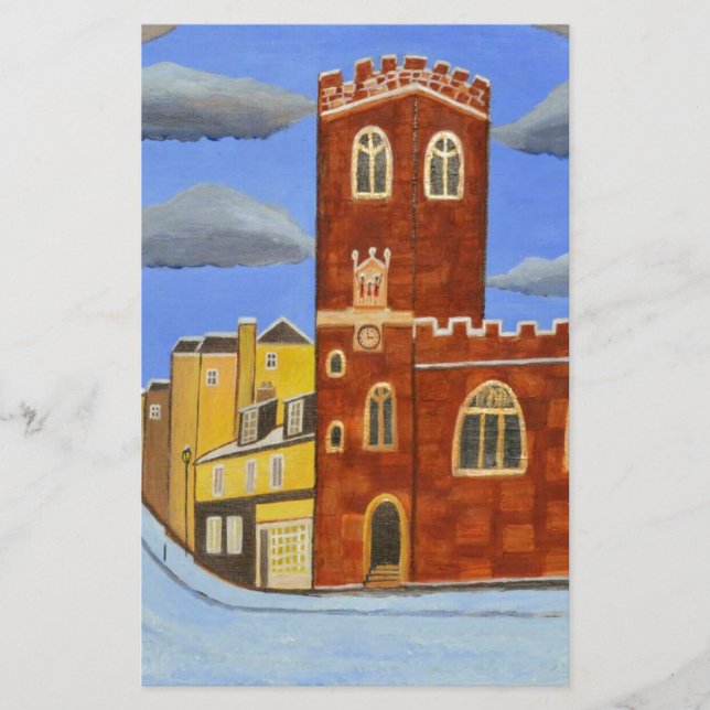 Tudor House in Exeter Stationery (Front)