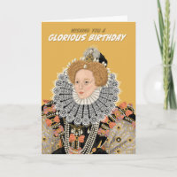 Tudor Queen Elizabeth I Glorious Birthday