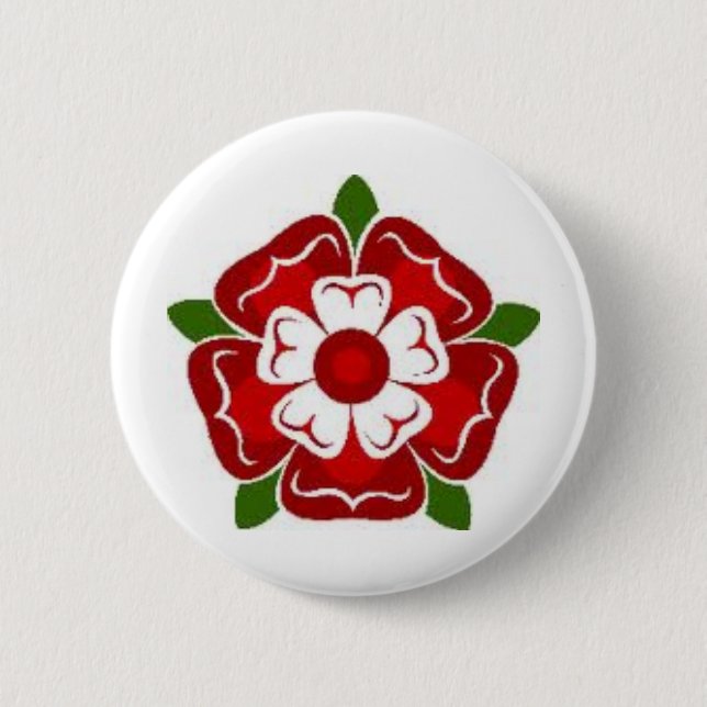 Tudor Rose Button (Front)
