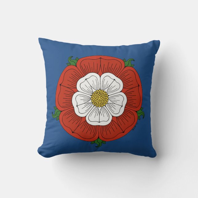 Tudor Rose Cushion (Front)