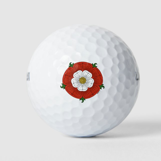 Tudor Rose Golf Balls (Front)
