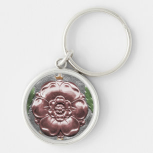 Tudor Rose Key Fob