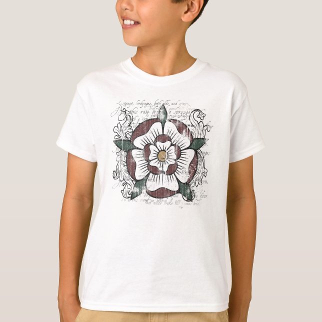 Tudor Rose Kids' Light Shirt (Front)