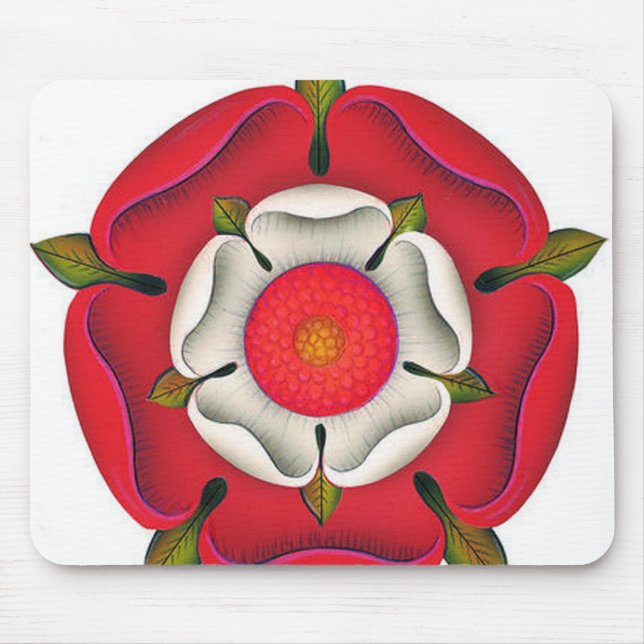 Tudor Rose Mouse Mat (Front)