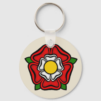 Tudor Rose of England, Emblem of Royalty Key Ring