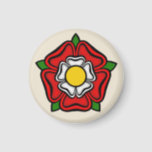 Tudor Rose of England, Emblem of Royalty Magnet<br><div class="desc">Tudor Rose of England,  Emblem of Royalty
Lancaster and York</div>