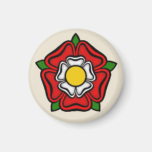 Tudor Rose of England, Emblem of Royalty Magnet