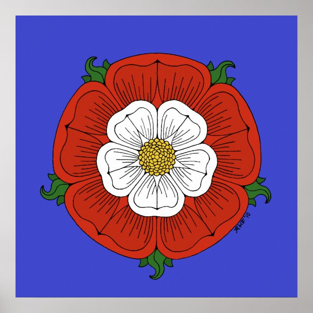 Tudor Rose Poster (Front)