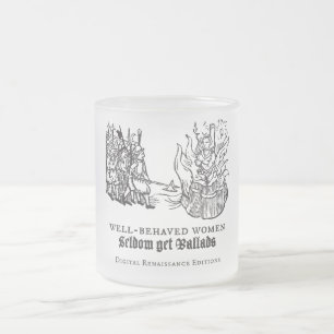 Tudor Trouble and Strife (mug) Frosted Glass Coffee Mug