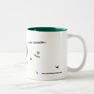 Tuesday, Snoozeday Muge - It Must Be A Tuesday Two-Tone Coffee Mug